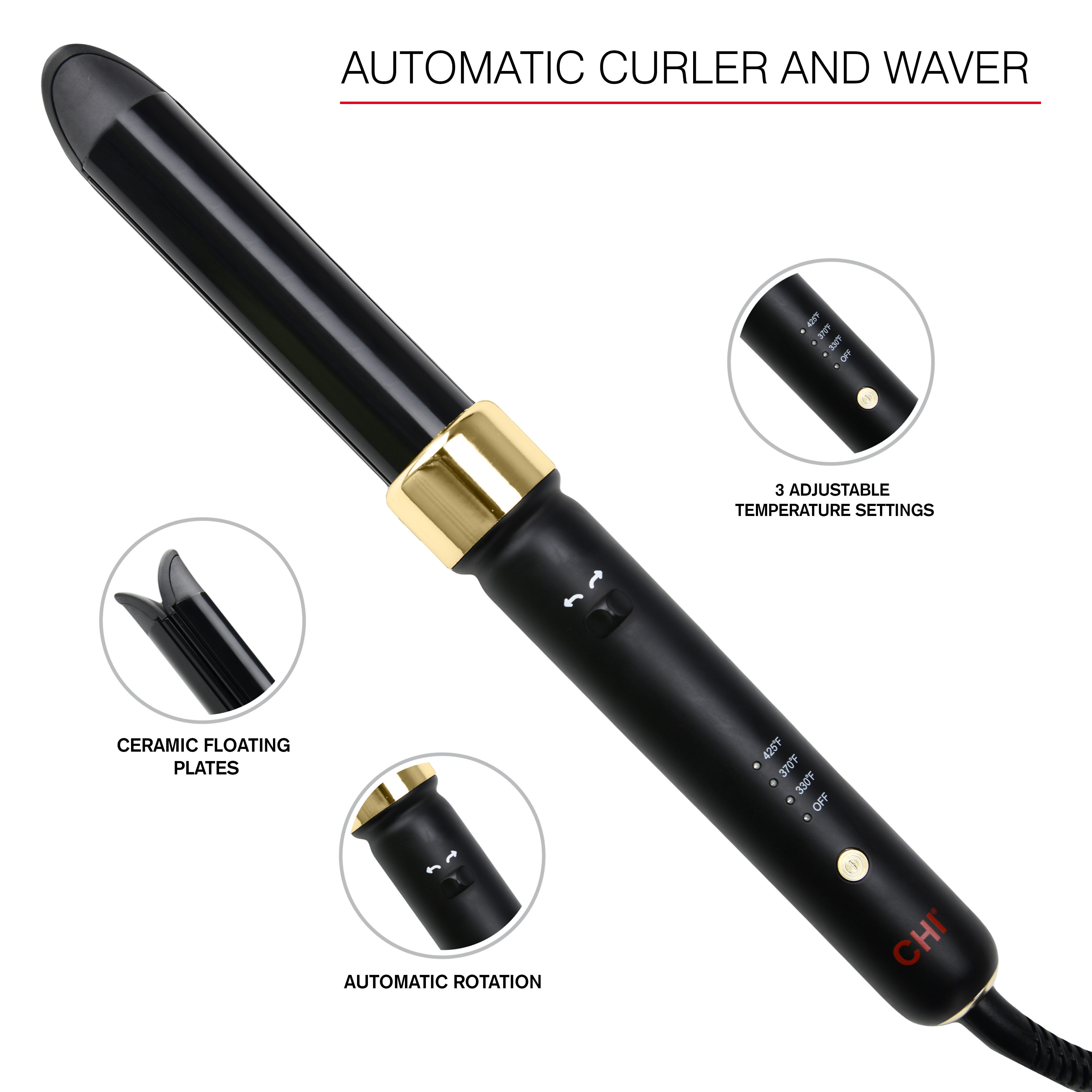 Twist-N-Wave Automatic Curler | CHI Haircare